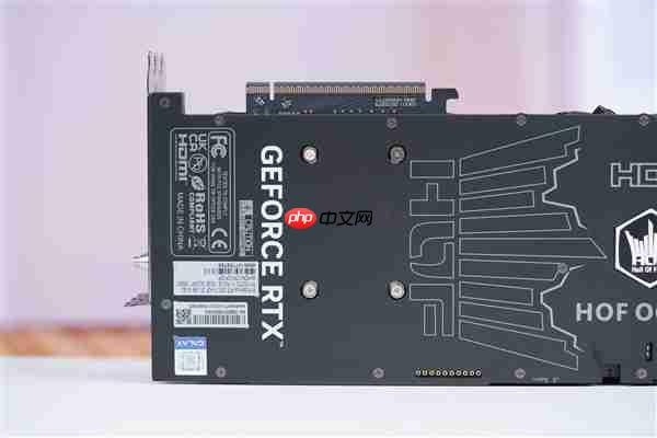 最强非公版！影驰RTX 5070 Ti HOF OC LAB黑魂X显卡图赏