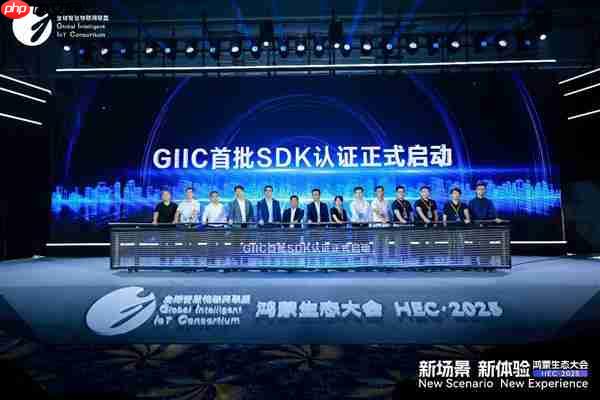 GIIC首批SDK认证正式启动  助推鸿蒙生态伙伴SDK规范化发展