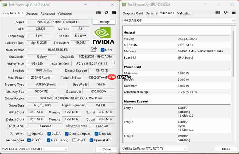 最强非公降临！影驰RTX 5070 Ti HOF OC LAB黑魂X显卡评测：供电、散热都是顶级