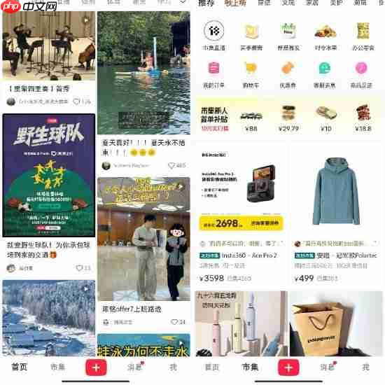 电商成为小红书一级入口，“市集”已开始测试