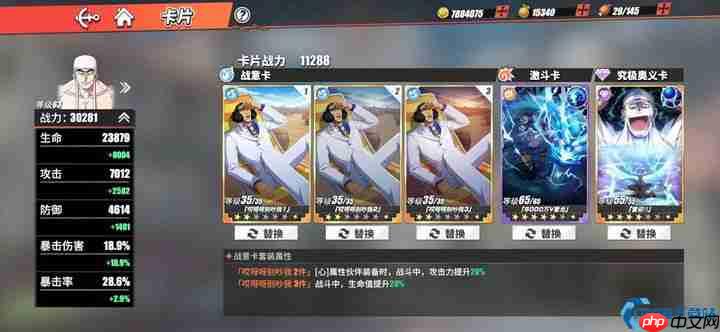 战意卡终极搭配指南！伙伴战力飙升的奥秘全在这里