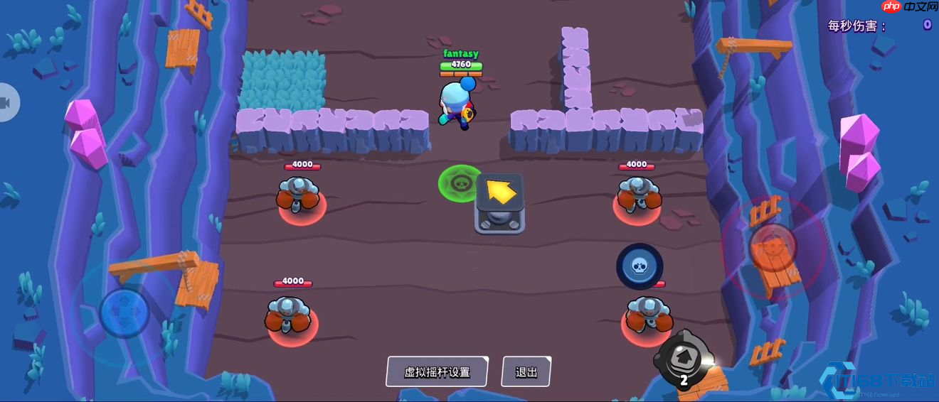 荒野乱斗格尔大师课：冰雪弹幕掌控全攻略