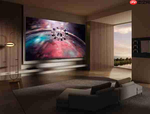 一台100吋高定电视  如何重塑家庭影游画质体验新标杆
