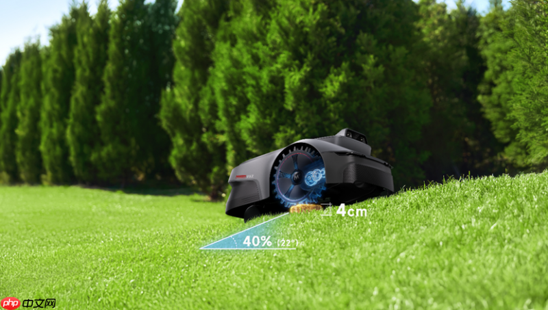 MOVAViAX系列以AI双目视觉技术革新庭院割草方式