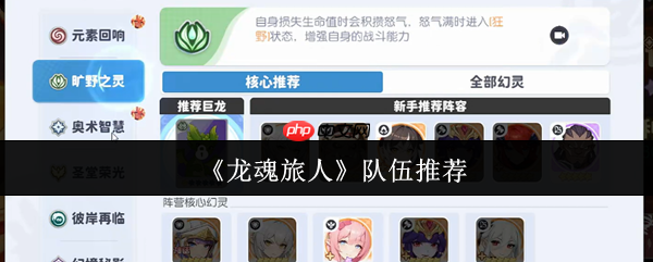 龙魂旅人最强队伍搭配指南：从零氪到PVP全面制霸