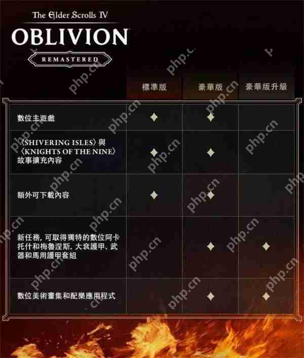 上古卷轴 4 重制版终极剁手指南 豪华版隐藏内容与版本选择全解析