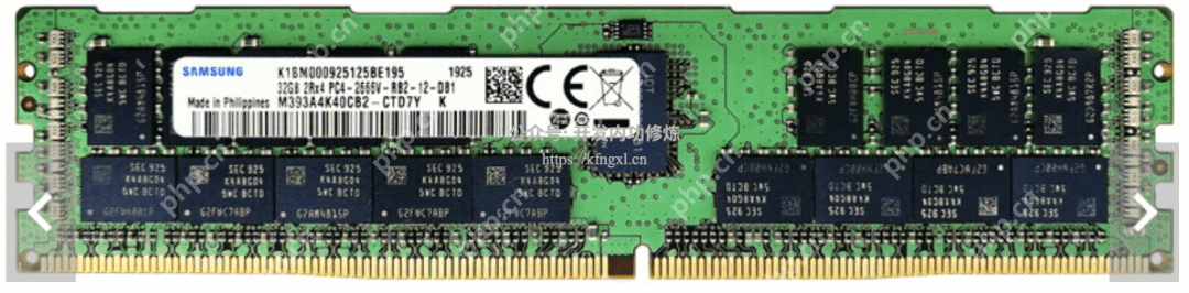 为什么服务器内存硬件上的黑色颗粒这么多？