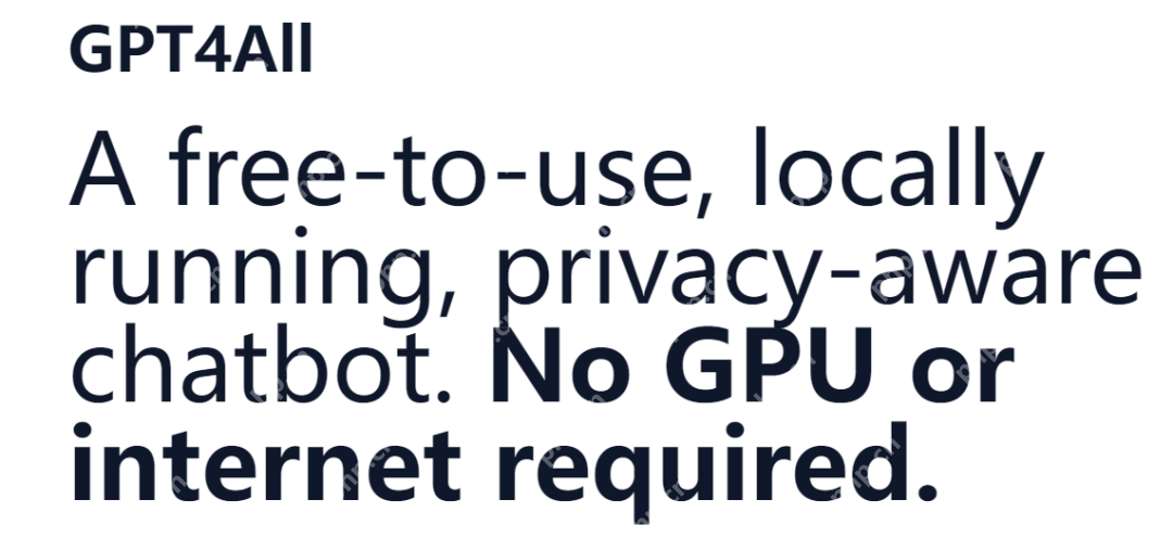 探索GPT4All：开源的本地大型语言模型生态系统