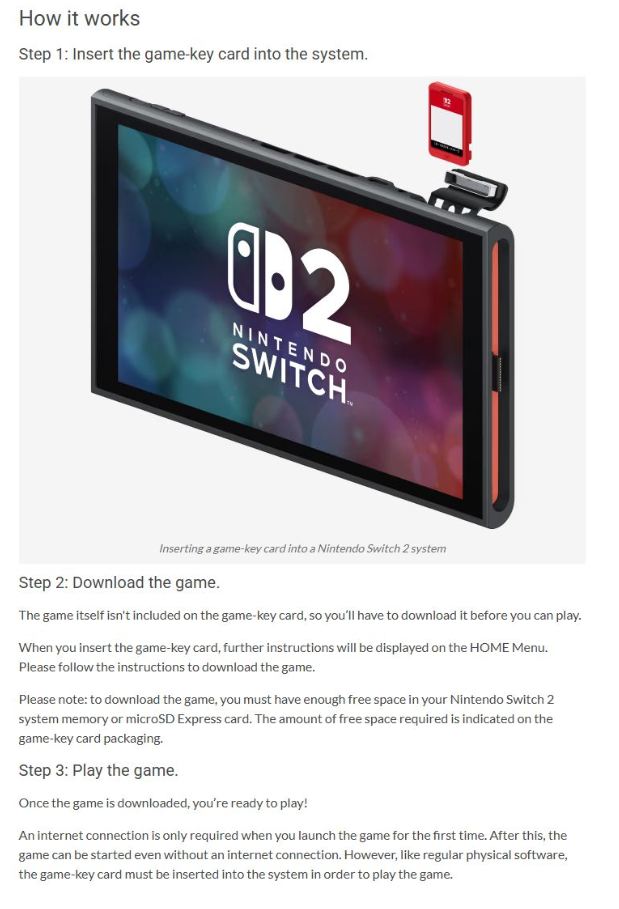 任天堂真有你的！部分游戏卡带不能插上即玩!还得下载!