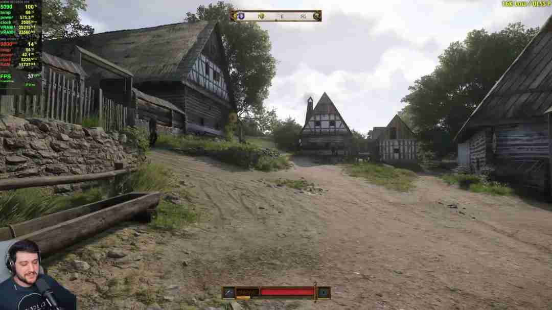 天国：拯救2：极致画质下的性能挑战与RTX 5090的极限表现