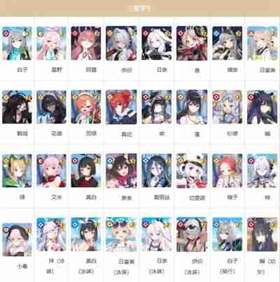 《蔚蓝档案》角色图鉴有哪些-角色图鉴一览