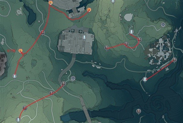 《鸣潮》熔山裂谷套装高效刷取线路推荐