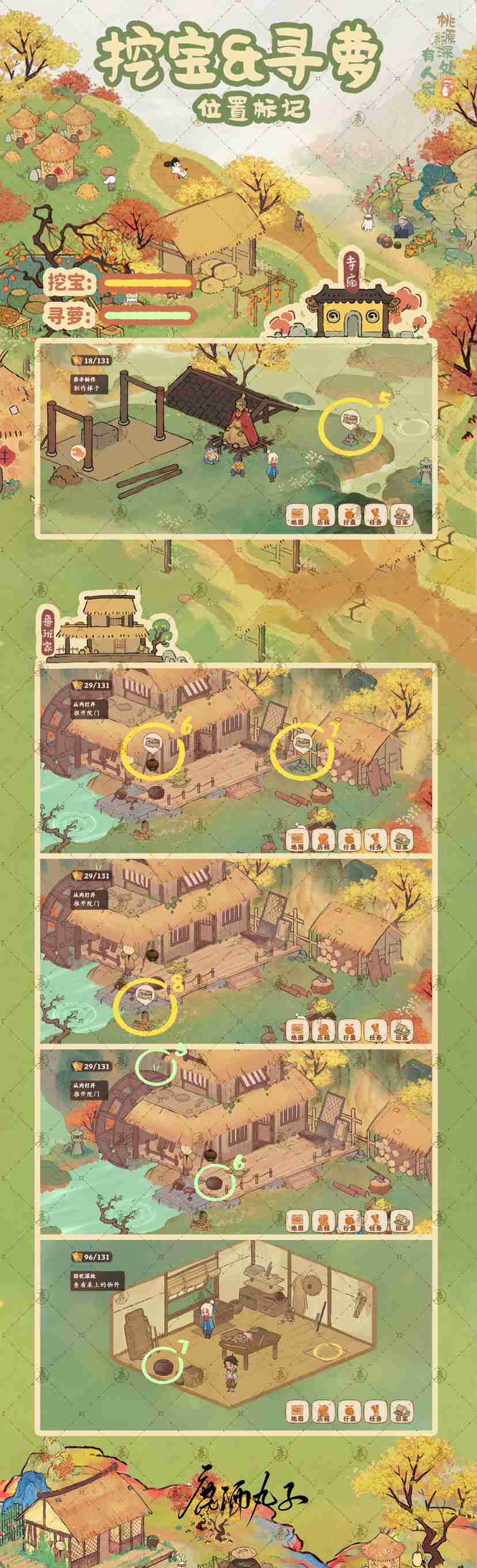 桃源深处有人家念中寻萝玩法详细指南