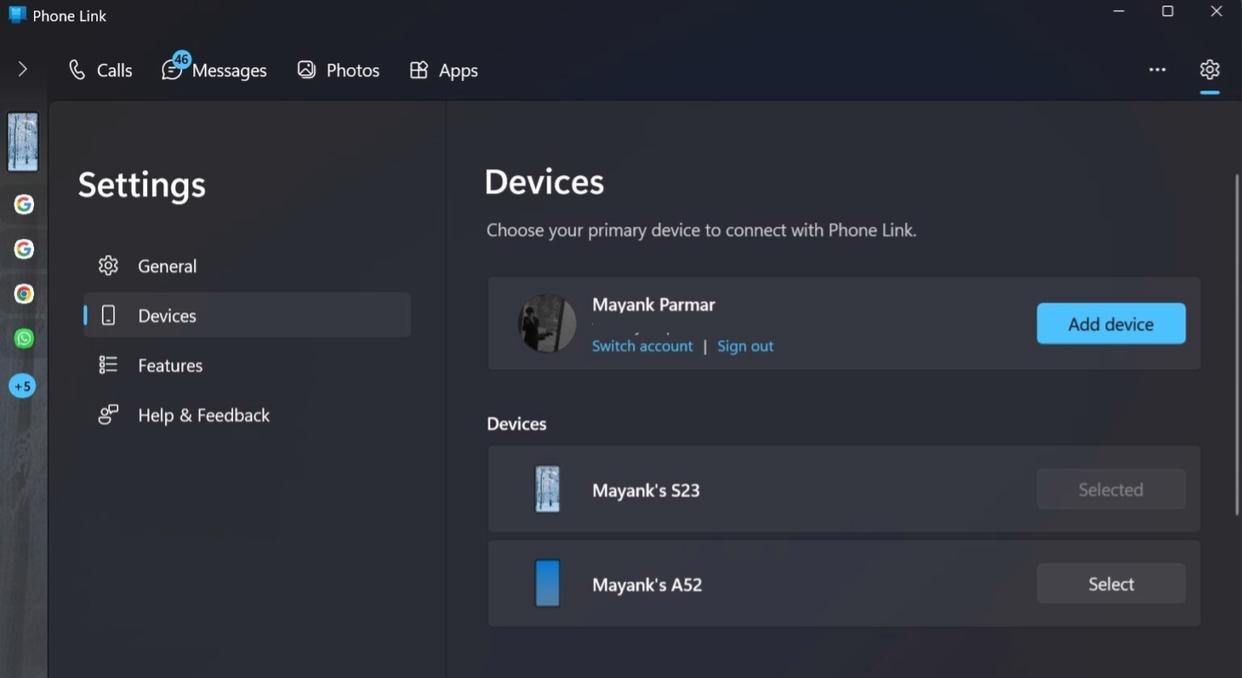 微软Win11测试新功能：从设置中解绑iPhone与安卓手机