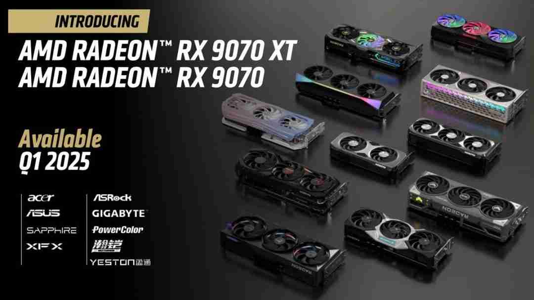CES 2025 AMD发布RDNA 4架构RX 9070显卡：性能比肩RTX 4080 Super，价格却仅为一半