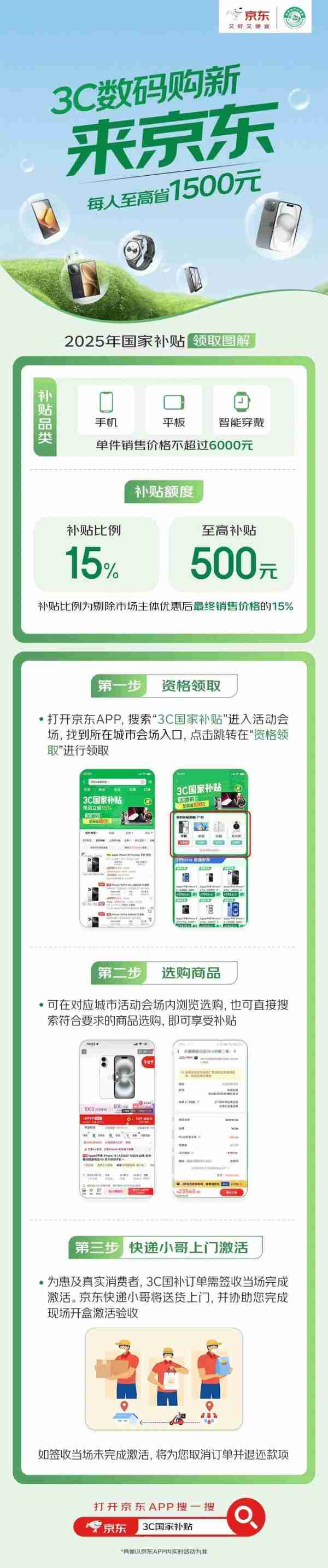 京东上线全国多地手机数码购新补贴活动 足不出户享国补换新机