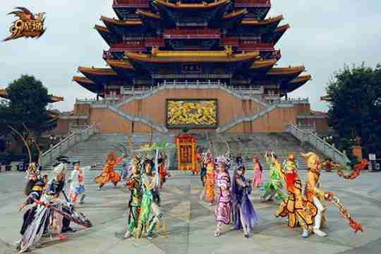 潮汕英歌舞携手《魔域》联动炸街！