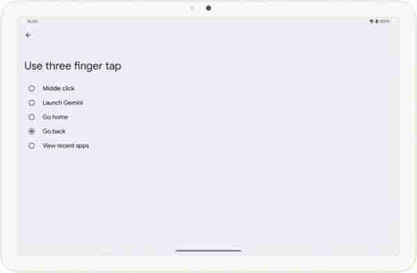 安卓 16 新功能曝光：支持自定义触控板三指点击手势