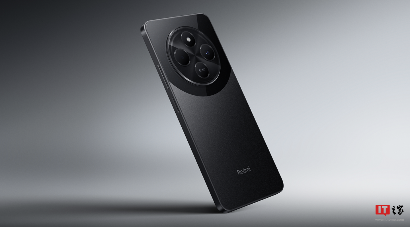 小米 REDMI 14C 手机今日首销：配 120Hz LCD 屏、侧边指纹，499 元起