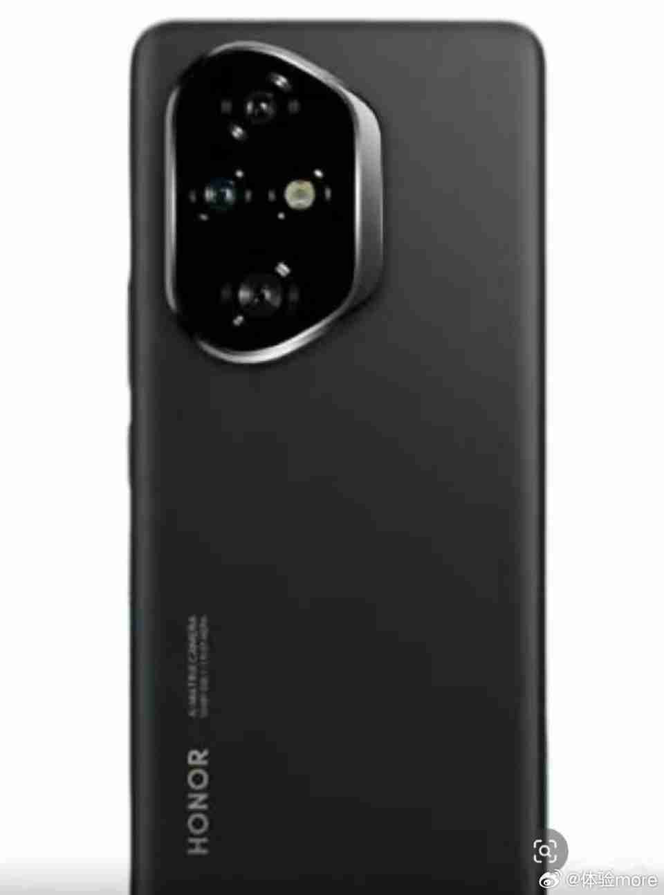 荣耀新机曝光：不规则相机模组设计，预计为数字“300”系列手机