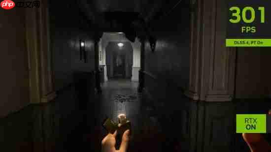 《生化危机9：安魂曲》路径光追/DLSS4预告 不到60帧暴涨至200帧