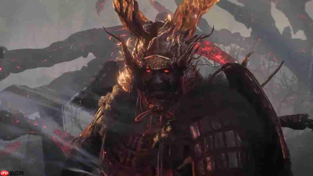 《仁王3》新实机 主角大战妖怪化Boss山县昌景