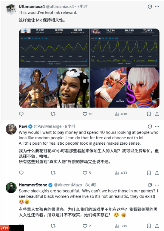 玩家美化“丑女”角色引热议！这是好事啊