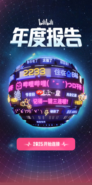 2025哔哩哔哩年度报告在哪看-b站年度报告2025地址分享