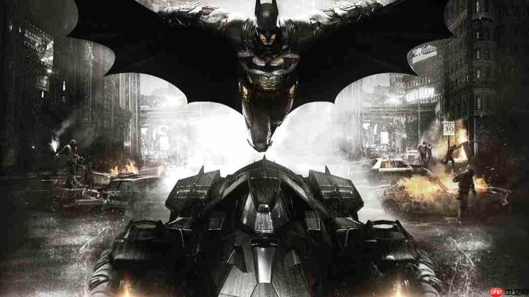 流产的《黑暗骑士》改编游戏艺术图曝光 揭秘小丑命运