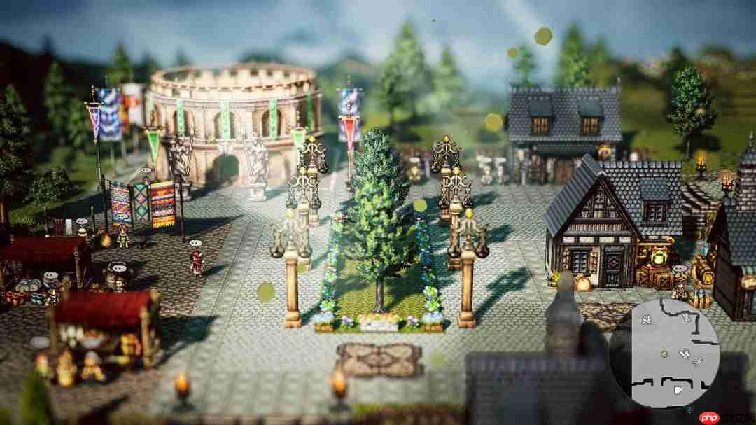 《八方旅人》系列全球销量达600万 官方发布贺图