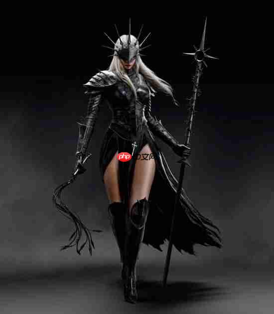 重磅类魂续作性感女主盔甲曝光