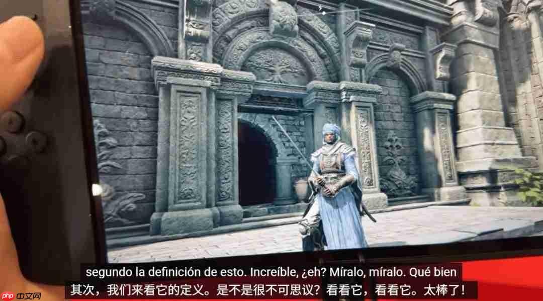 《艾尔登法环》NS2版优化还好 能正常玩了