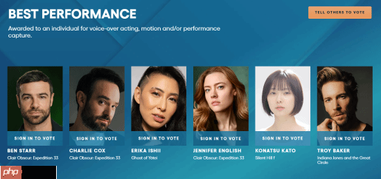 最大黑马？外媒：《光与影》TGA这4个奖项或翻车