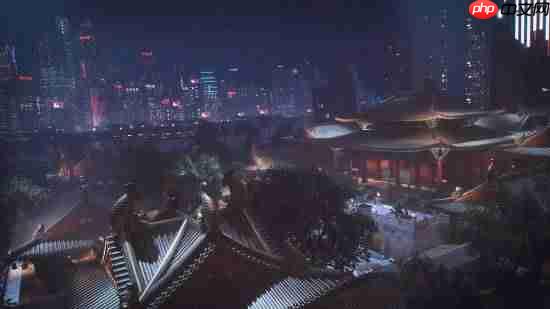 超爽FPS《终极角逐》推出国风新地图！赛博朋克+古典中式建筑