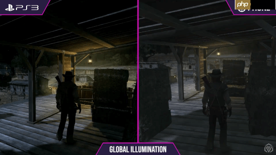 《荒野大镖客》PS3和手机画面对比：你认为谁赢了？