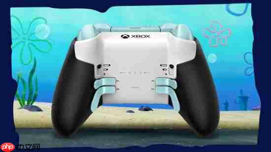 XBOX联动海绵宝宝大电影：限定联名手柄来了！