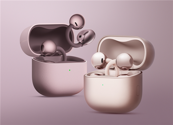 1299元！华为FreeClip 2耳夹耳机冰莓紫、玫瑰金新配色今日开售